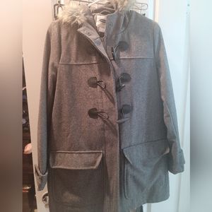 Old navy grey coat